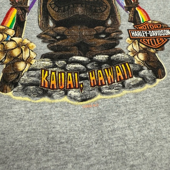 Y2K Harley Davidson Hawaii Long Sleeve Tee - Picture 4 of 5